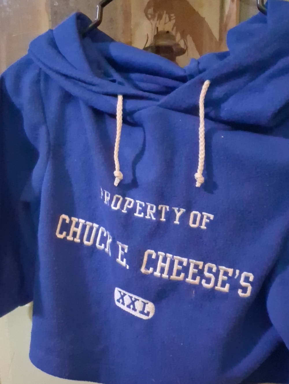 Kids Royal Blue Hoodie with Drawstring